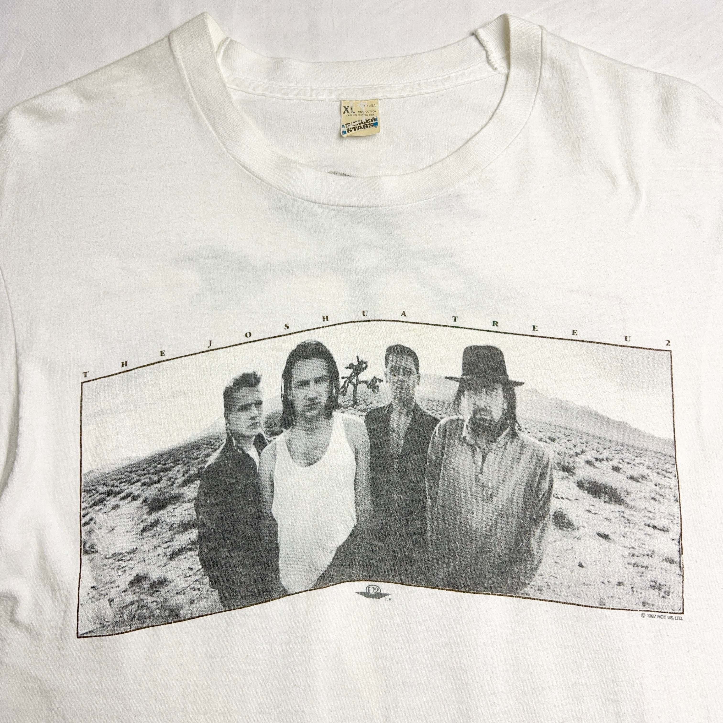 80's U2 THE JOSHUA TREE TOUR 1987 Tshirt 80年代 ユーツー バンドT