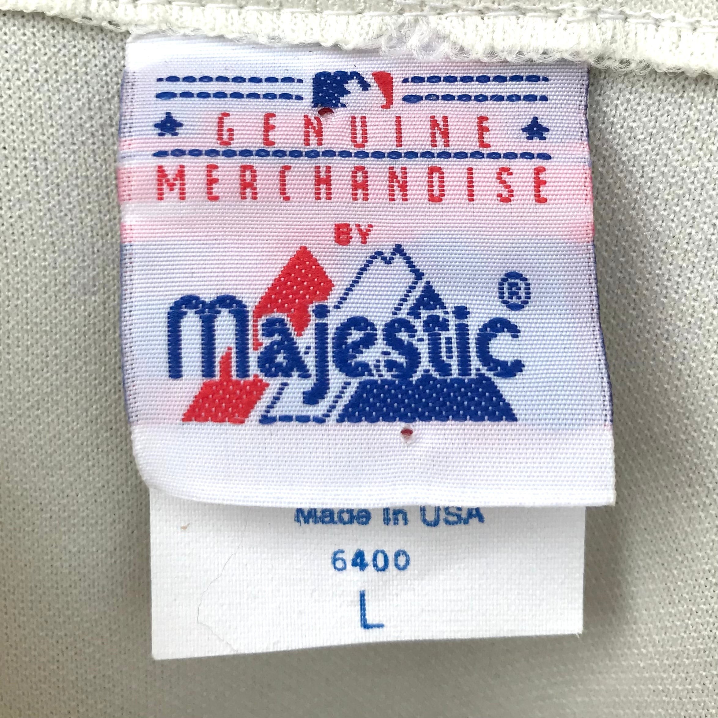 【USED】90s Majestic MLB S.F.GIANTS BASEBALL SHIRT/USA製 マジェスティック サンフランシスコ  ジャイアンツ ベースボールシャツ