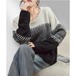 Niche design loose knit　000536