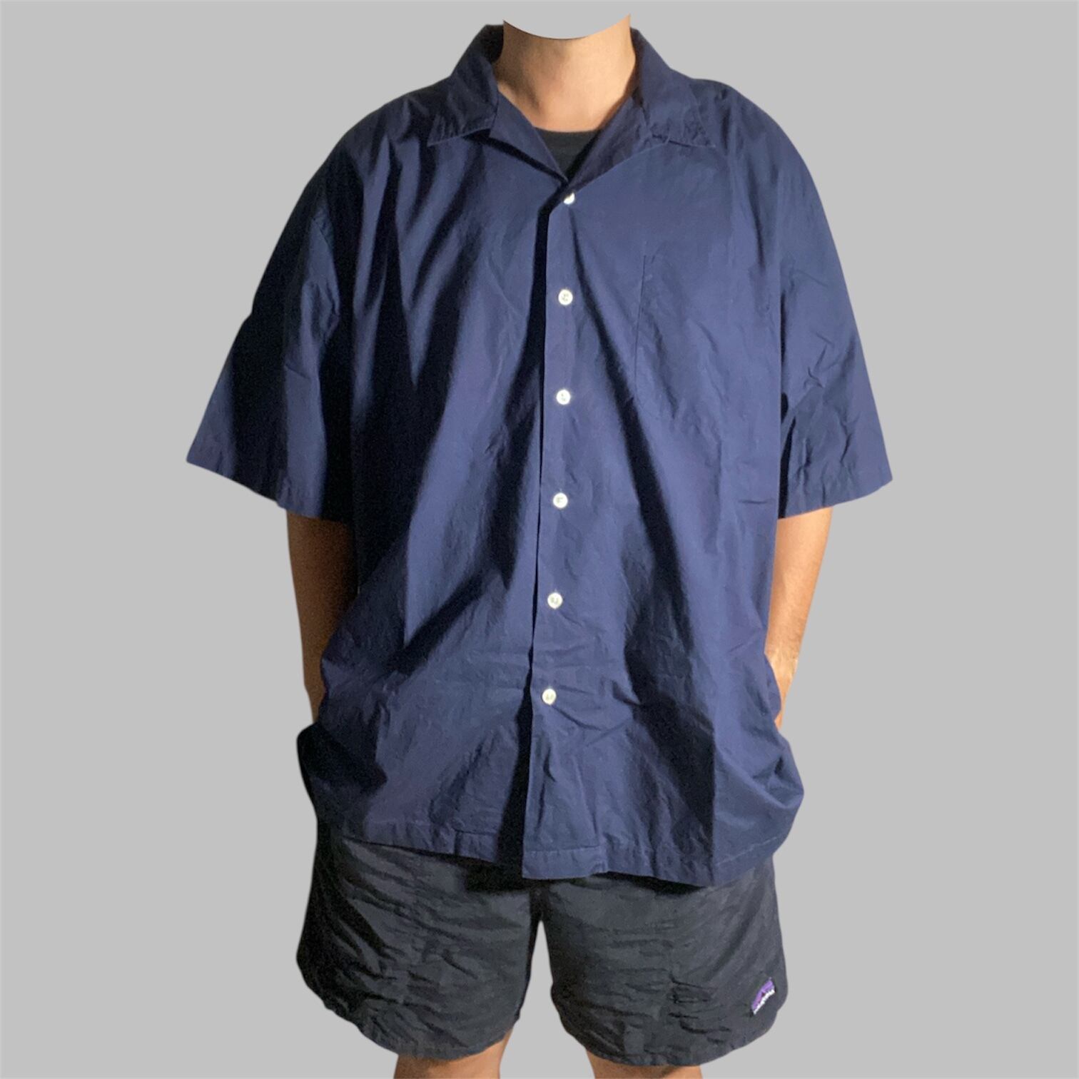 Polo by Ralph Lauren Caldwell XXL ネイビー XXL Polo Ralph Lauren Caldwell Navy Camp Shirt | WAGENTYPEII