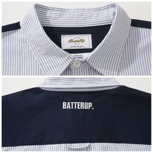 Contrast pocket stripe shirt 1336