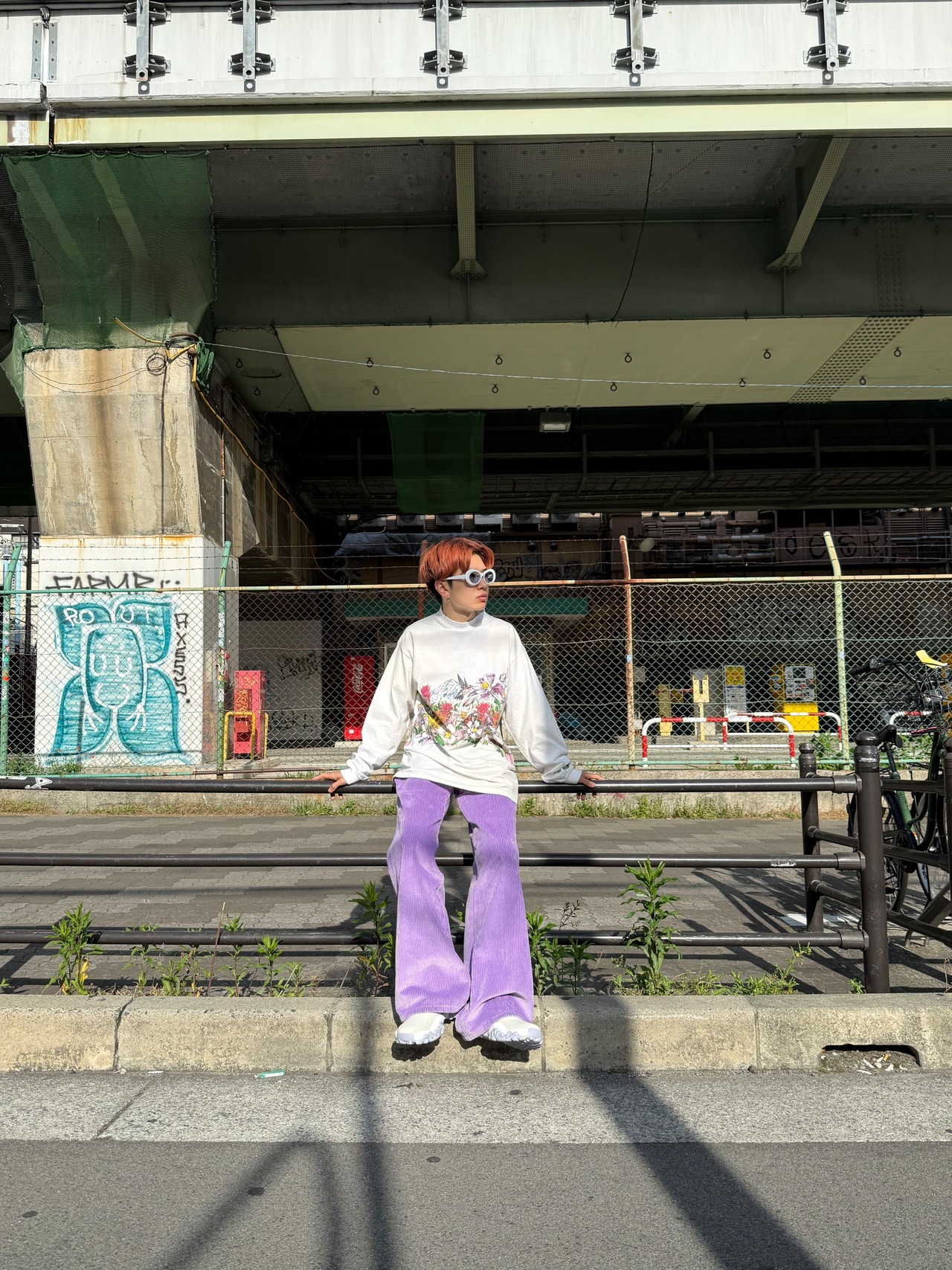 "MARC JACOBS" corduroy flare pants