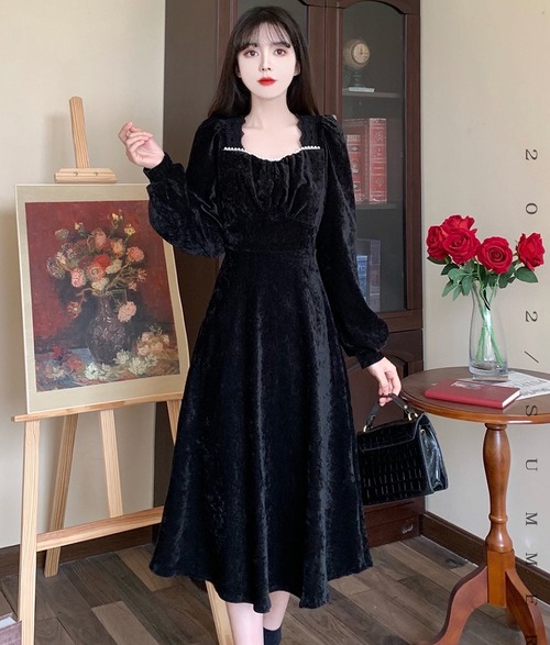 【大きいサイズL-4XL】【秋冬新作】ファッション/人気ワンピースsecmtf-182117