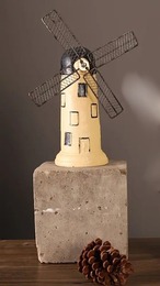 オーナメント　風車　ウィンドミル　風車小屋　インテリア　置物　インテリア雑貨　おしゃれ