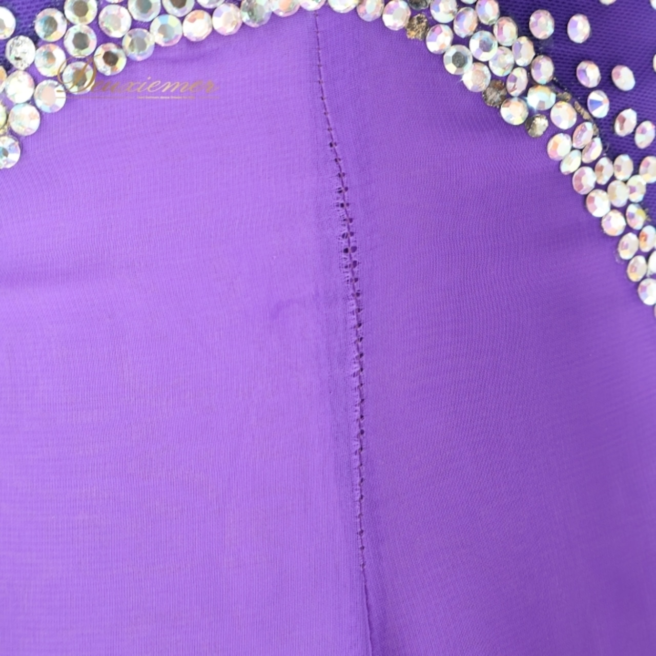 社交ダンス 衣装 スタンダードドレス ワンピース ドレス スタンダード 紫 フロート レース デモ 競技 ダンス パーティ 発表会 パープル系 エレガント 上品 おしゃれ フェミニン ステージ衣装 パーティー用 ダンスパフォーマンス