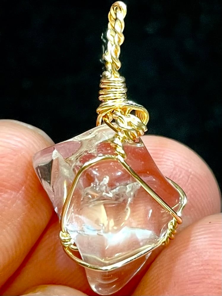 20) 神々との邂逅・チベット「カイラス」クオーツ・研磨タンブルPT