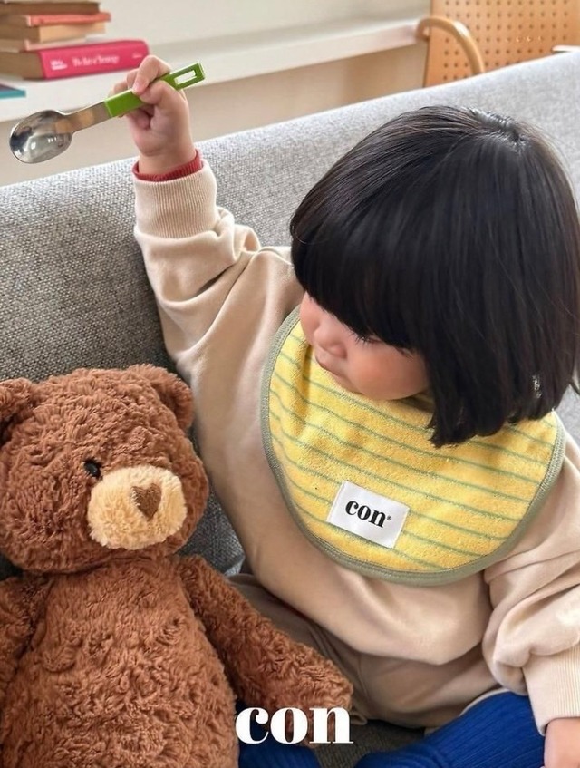 〚予約〛con. bib  reversible <baby>