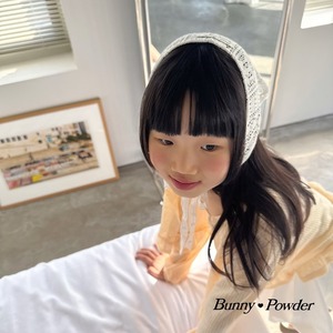 [Bunny Powder] Feature) Lace Bandana / [버니파우더] 기획)레이스반다나