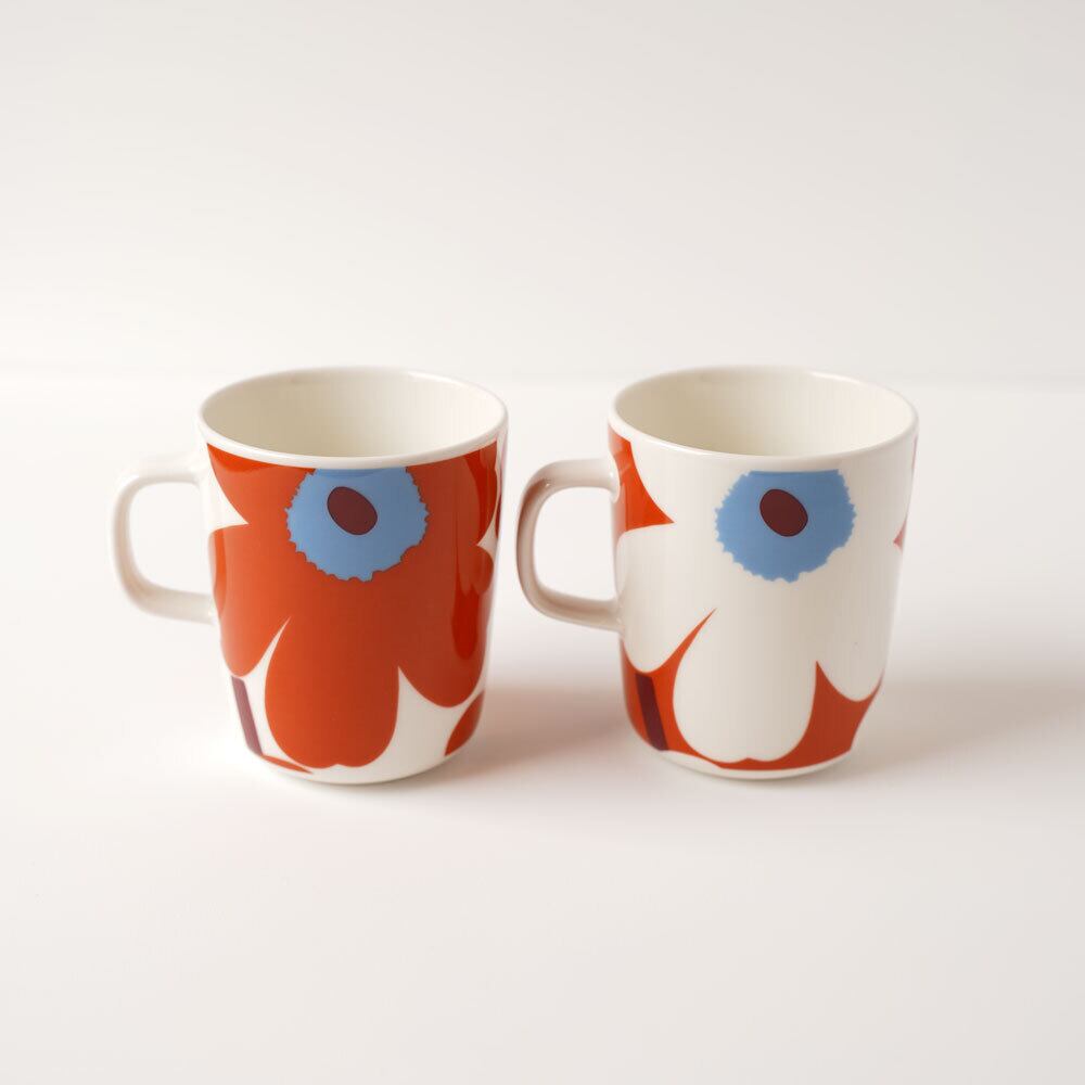 マリメッコ marimekko UNIKKO マグカップセット 250ml ウニッコ 2個セット ギフトボックス 52229-4-71689