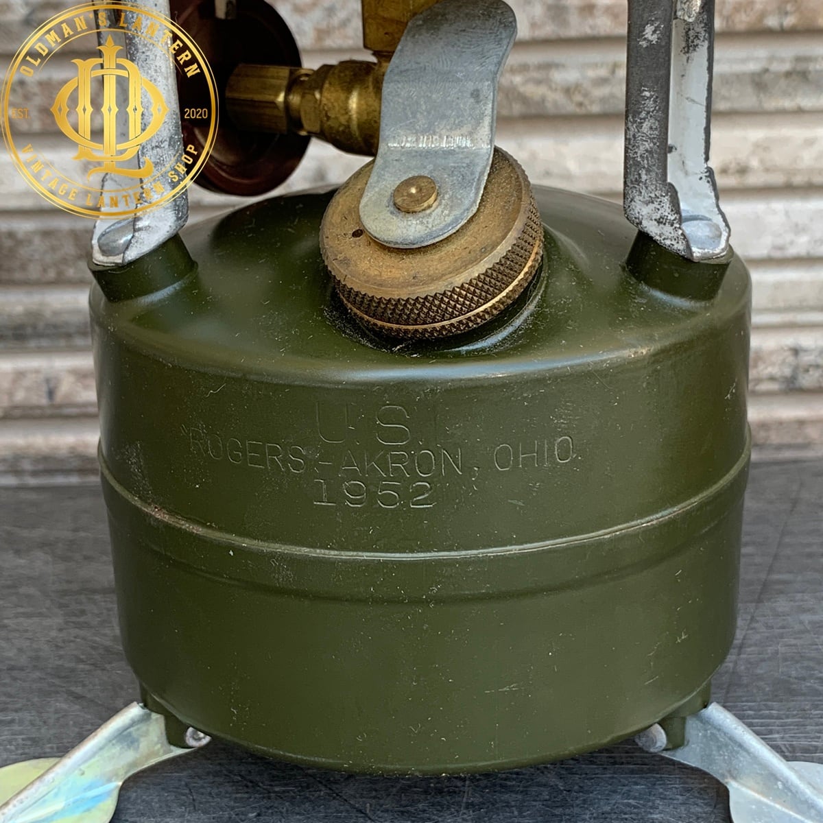 【未使用品】初期モデル M-1950 ガソリンストーブ ROGERS1952年 未使用品】初期モデル M-1950 ガソリン ストーブ ROGERS AKRON 1952年