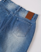 【#Re:room】HIGH WAISTE WIDE DENIM PANTS［REP330］