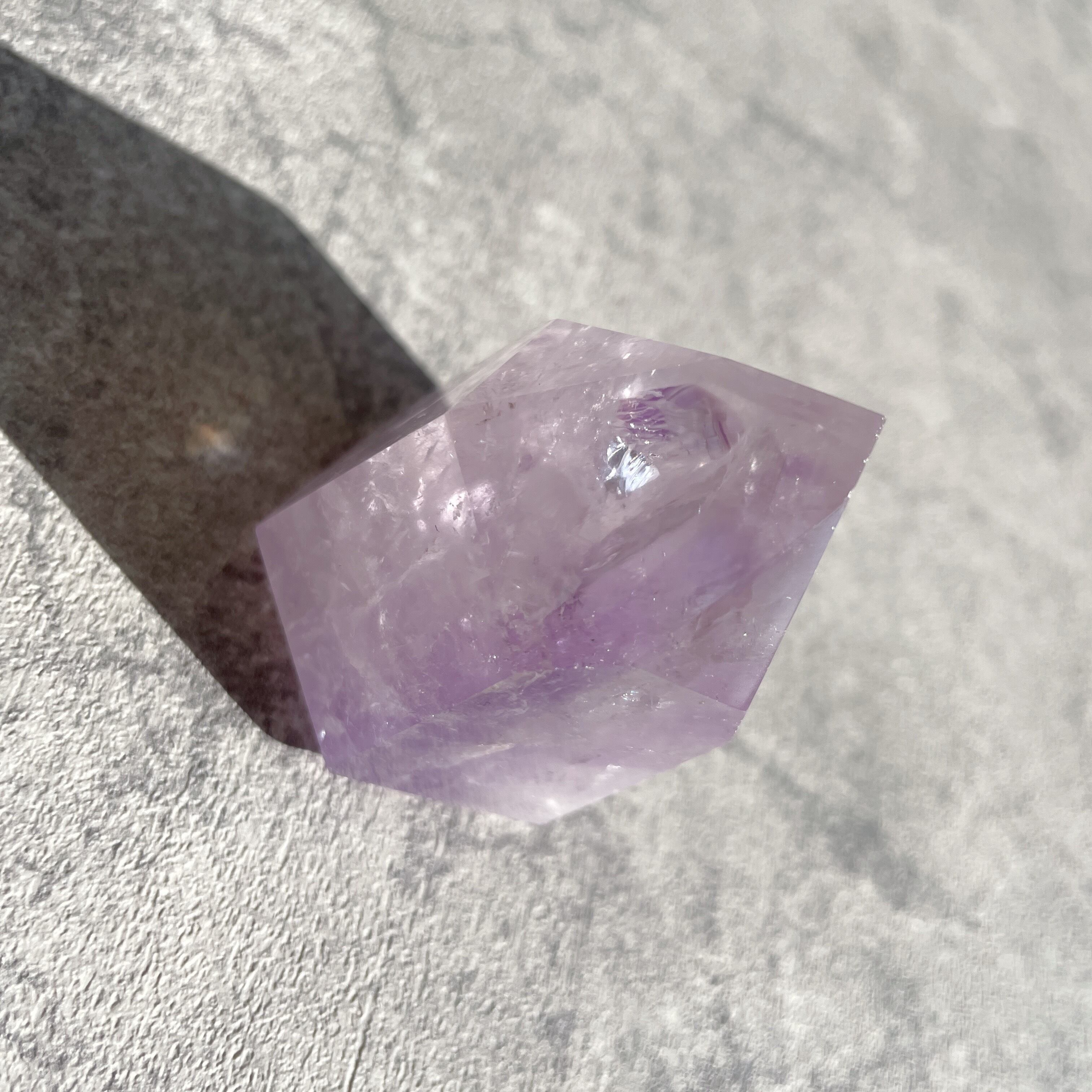 ブラジル産 ラベンダーアメジストタワー02◇ Lavender Amethyst tower