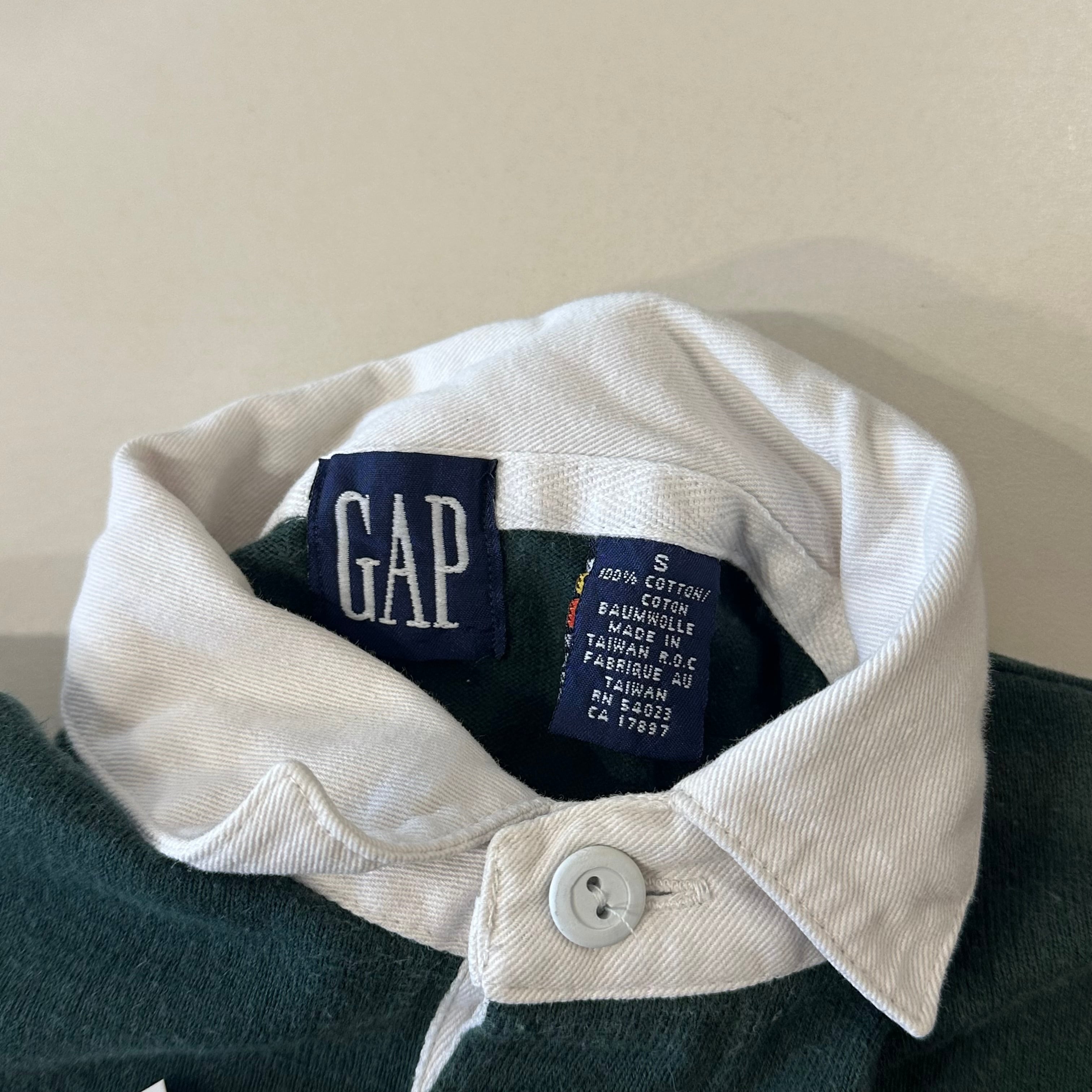 90's GAP ラガーシャツ 90s GAP RUGBY SHIRT | BerBerJin Yuhodo