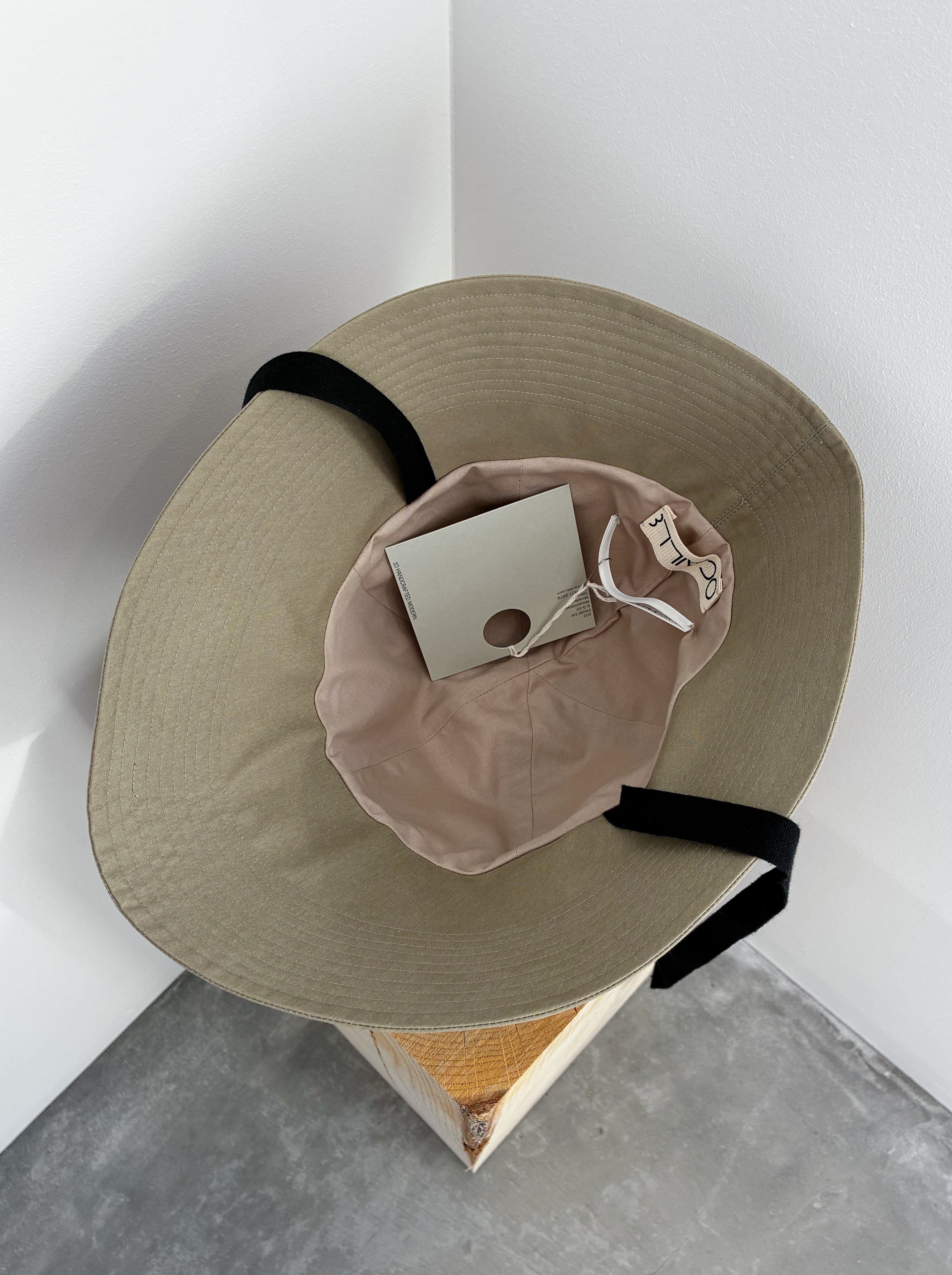 美品 TENNE HANDCRAFTED MODERN 帽子 TENNE HANDCRAFTED MODERN brisbane moss cotton / Khaki | doodle