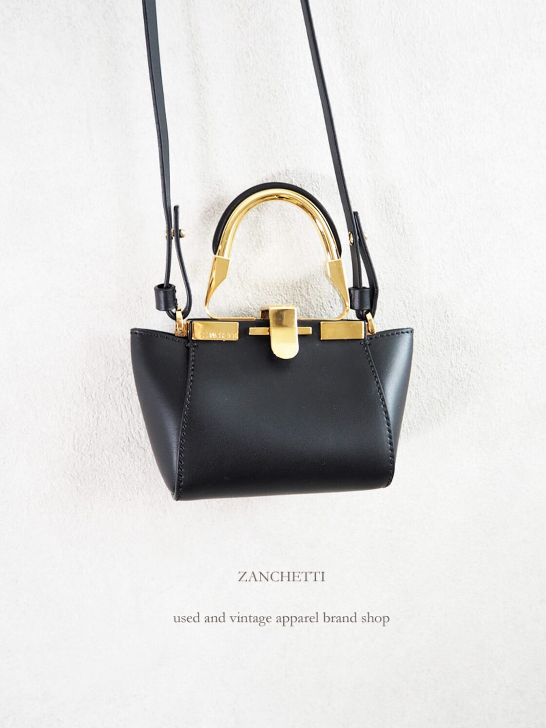 2021 / ZANCHETTI（ザンケッティ） AMLETO NANO 2wayミニバッグ | Pay ID