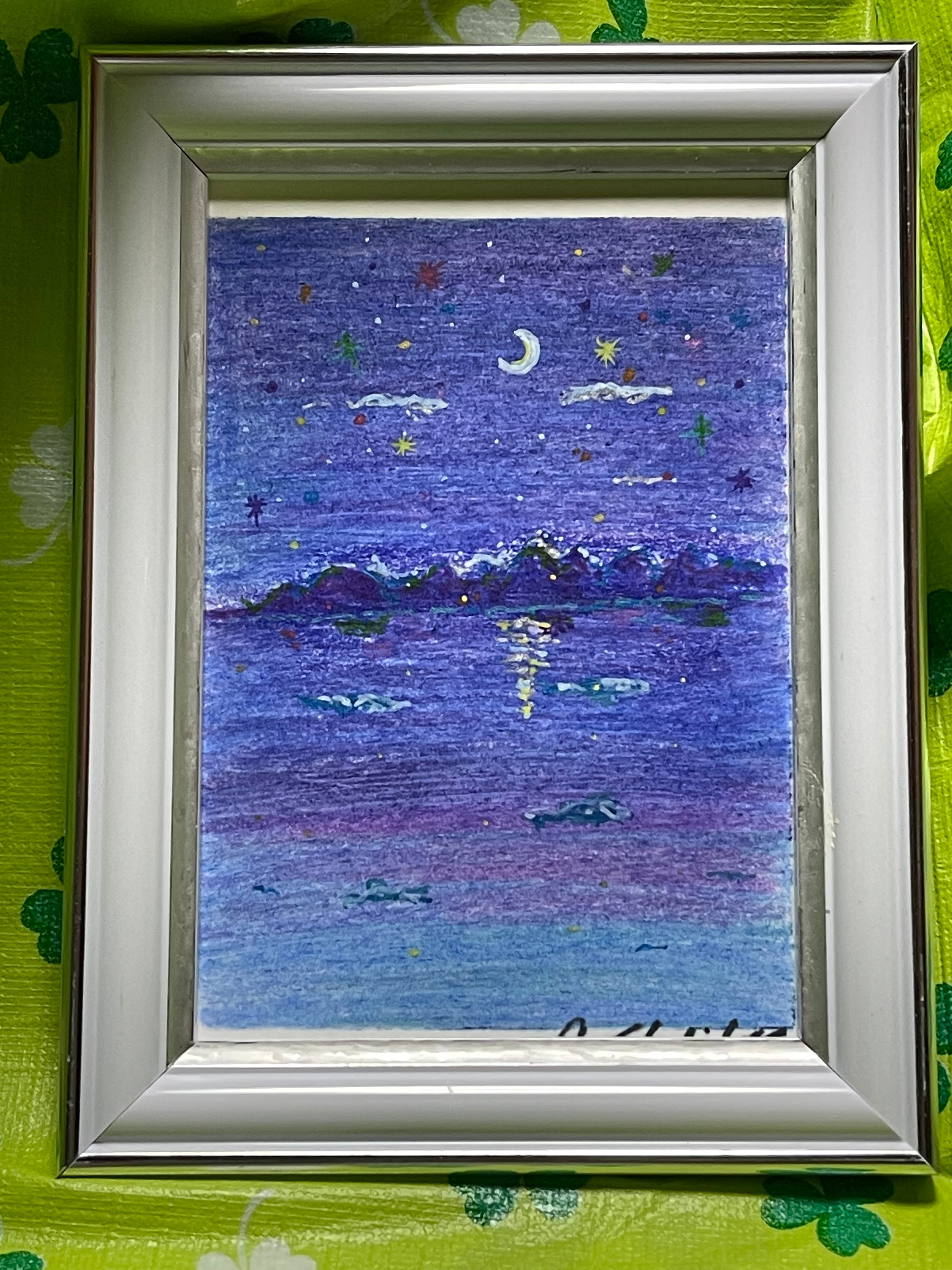 癒しの絵画 原画 Morning and Night SM　オリジナルアート 癒しの絵画 原画 Morning and Night SM オリジナルアート