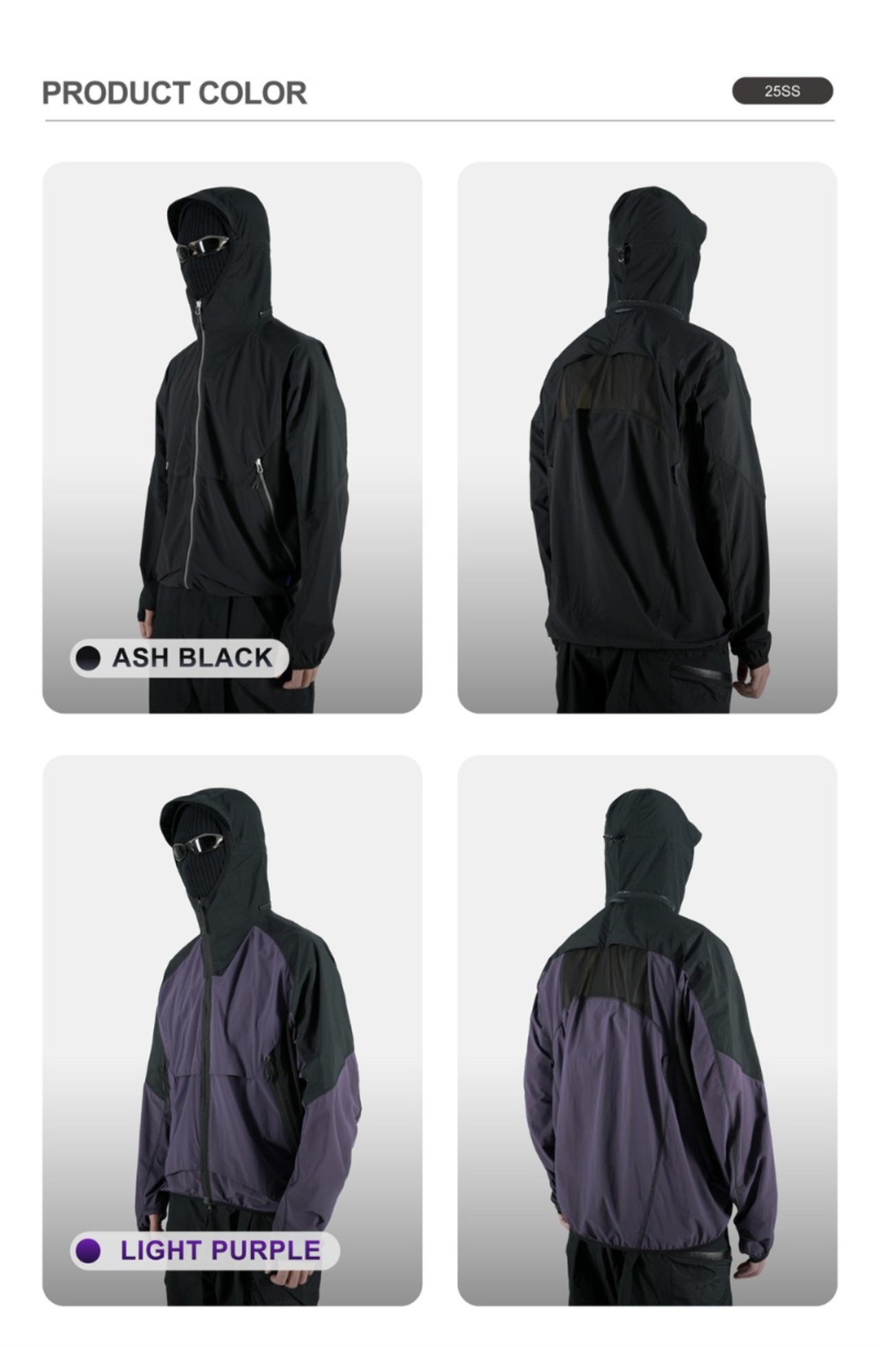 REINDEE LUSION 25SS UVカット 速乾アイスフィーリング パッカブルパーカー