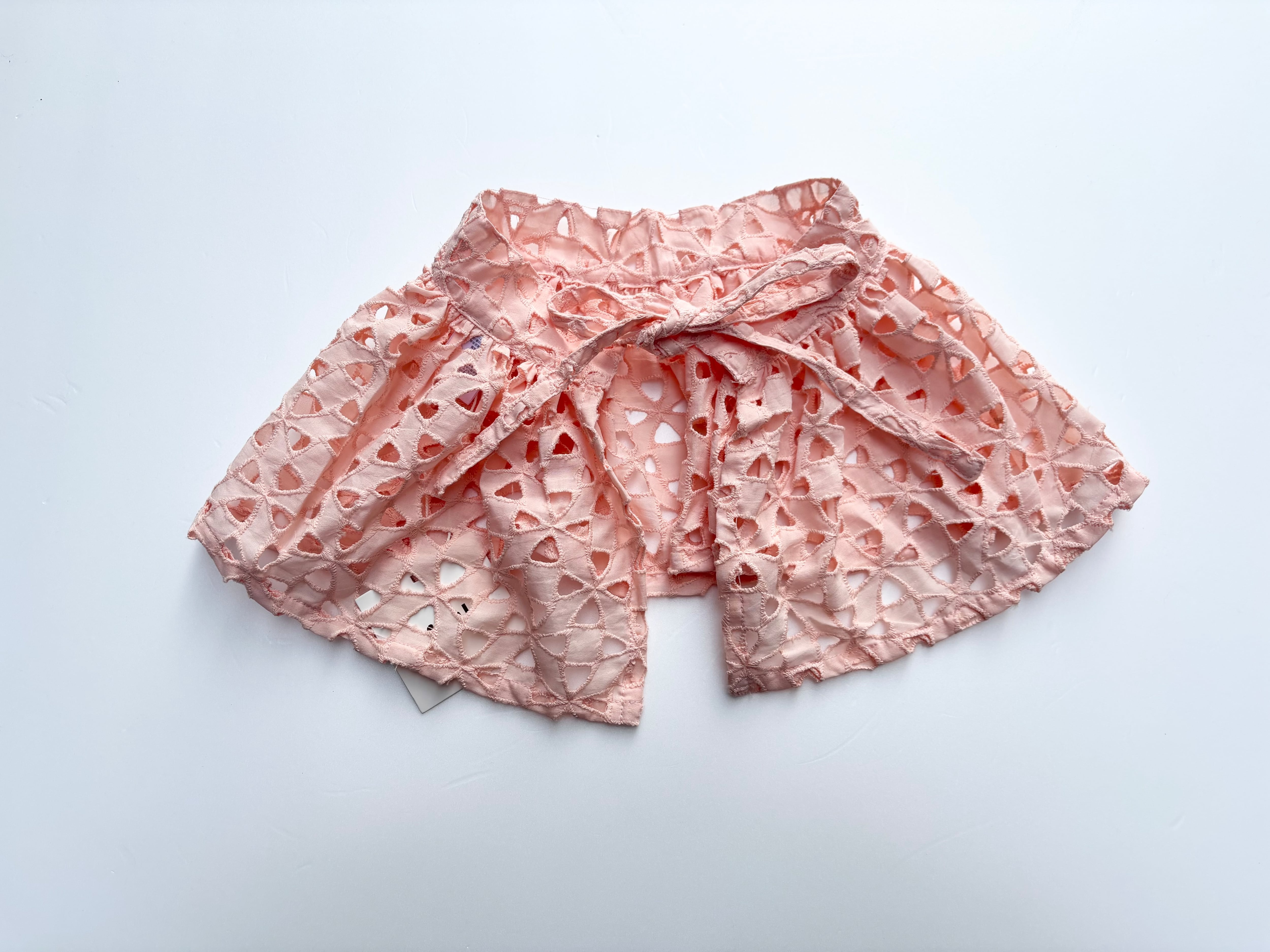 26SS】&PAL(アンドパル)レースエプロン ベビーピンク(free size