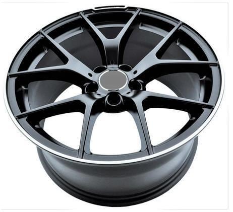 19インチ 19x8インチ Offset 45 Black ホイール ( 4本セット ) ベンツ