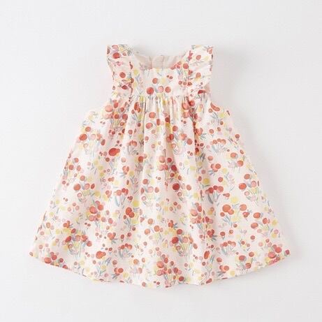 【70-140cm】Dave & Bella 花柄ノースリーブワンピース【050508】