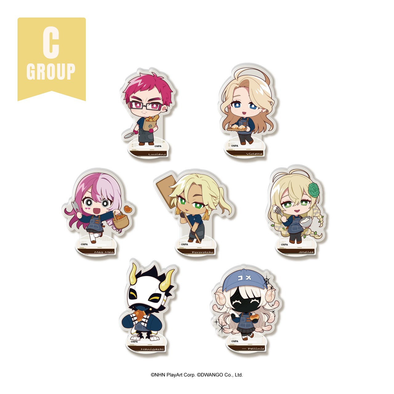 #コンパス 戦闘摂理解析システム × R Baker   トレーディングミニキャラアクリルスタンド 【A・B・Cグループ】
