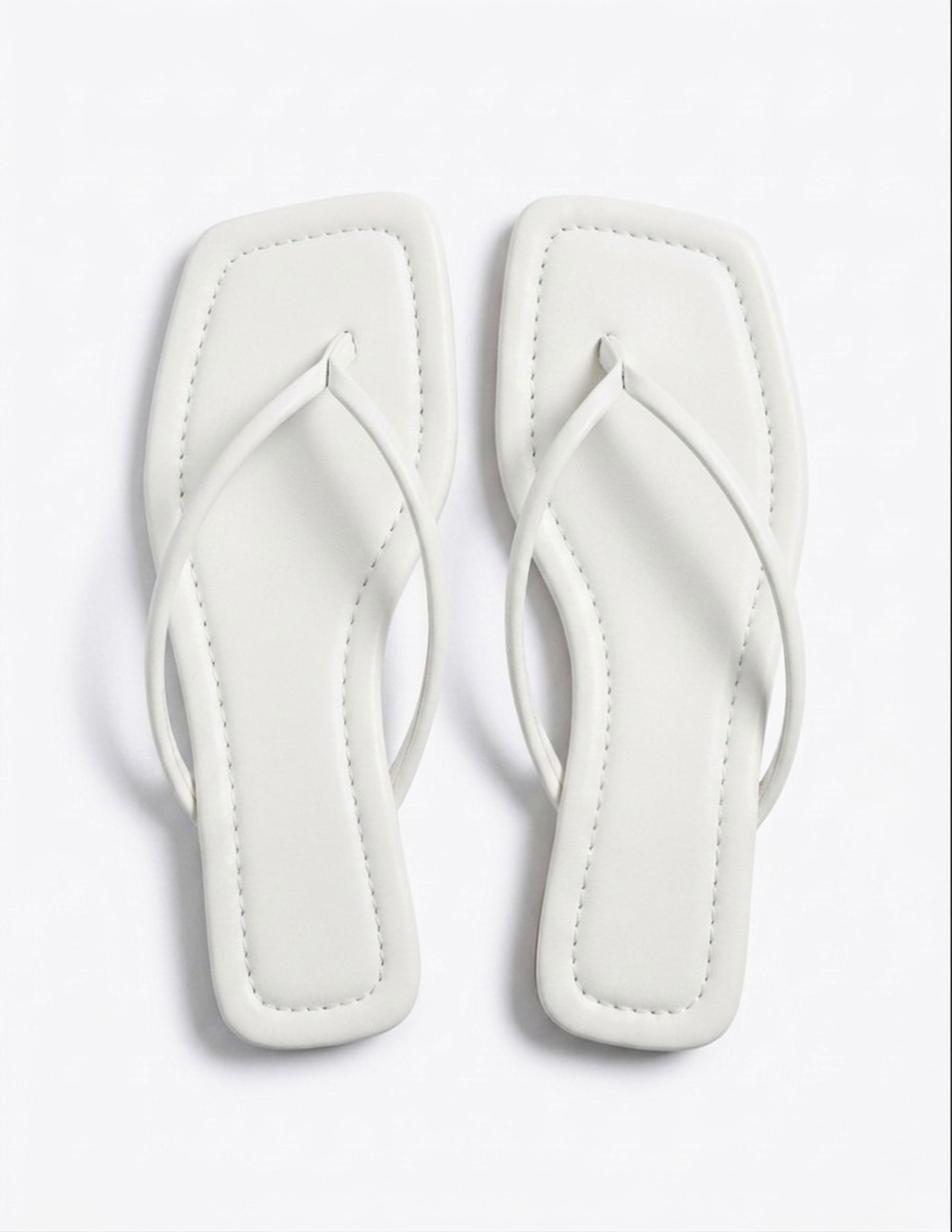 SUMMER LEATHER SANDAL (WHITE)