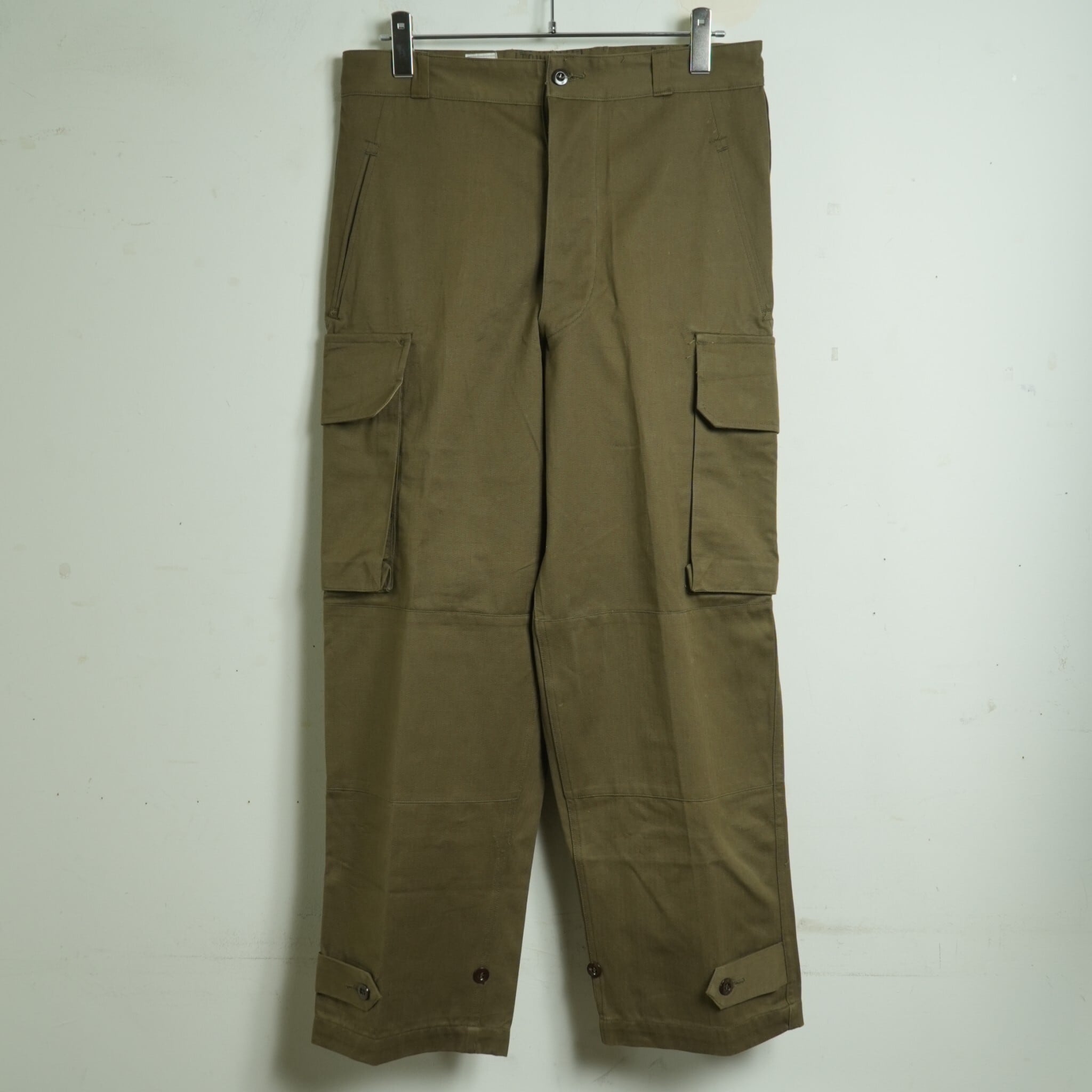 50〜60's フランス軍 M47カーゴパンツ 後期 23サイズ【DEADSTOCK