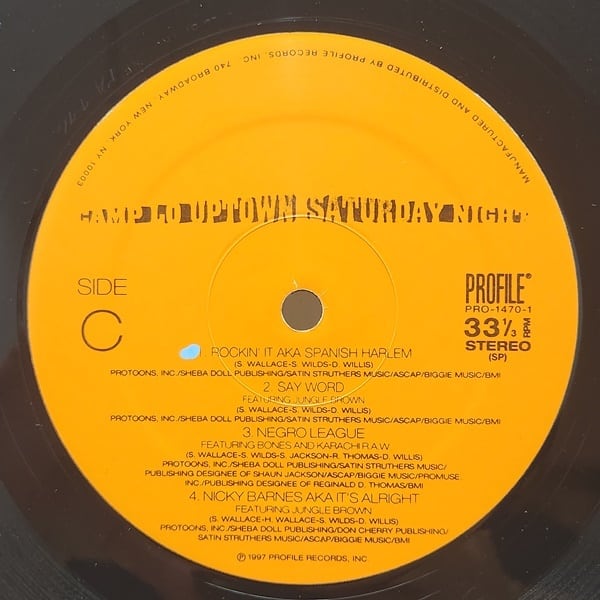 Camp Lo / Uptown Saturday Night [PRO-1470-1] - 画像5