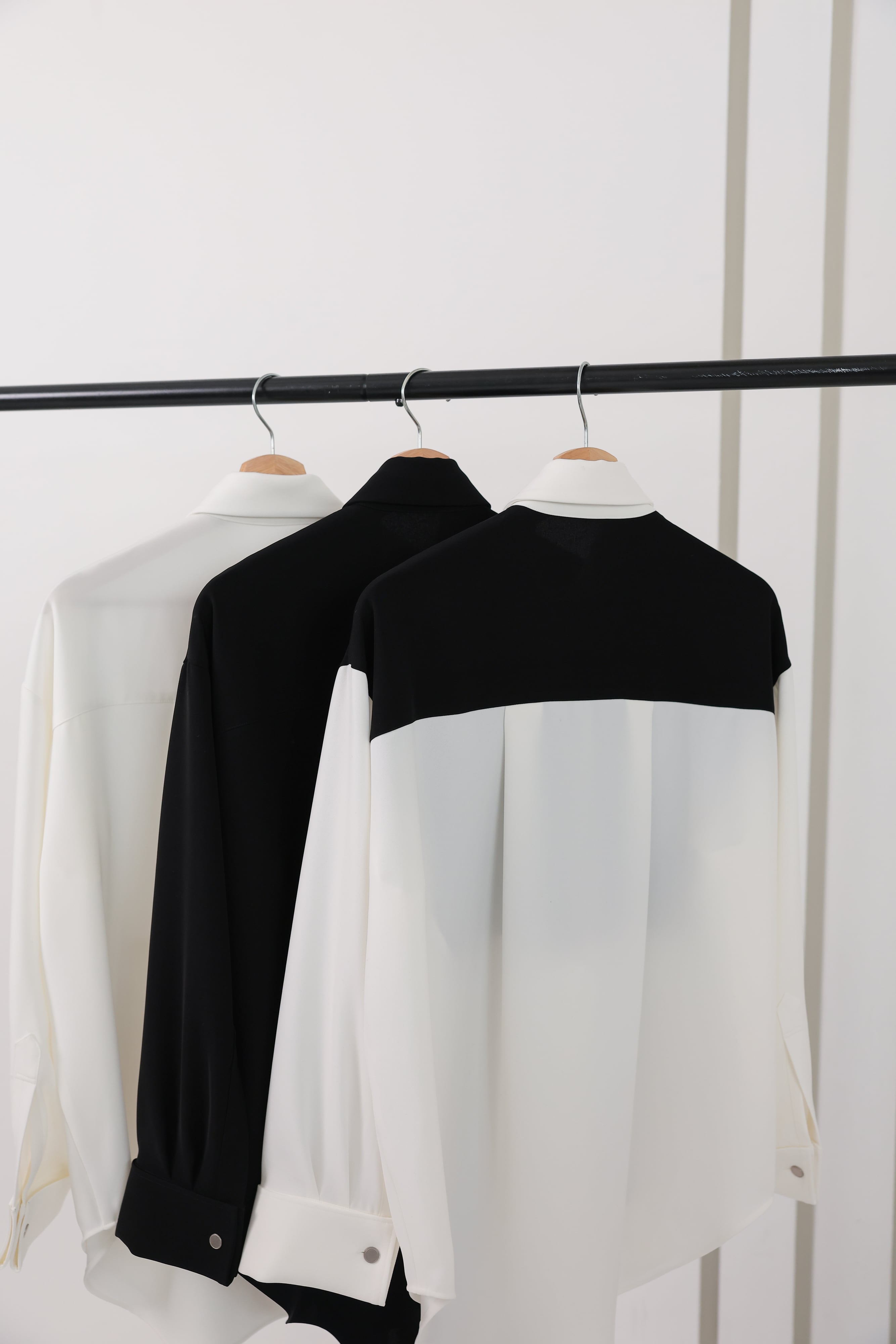 HARF-ZIP OVERSHIRT | TWILL