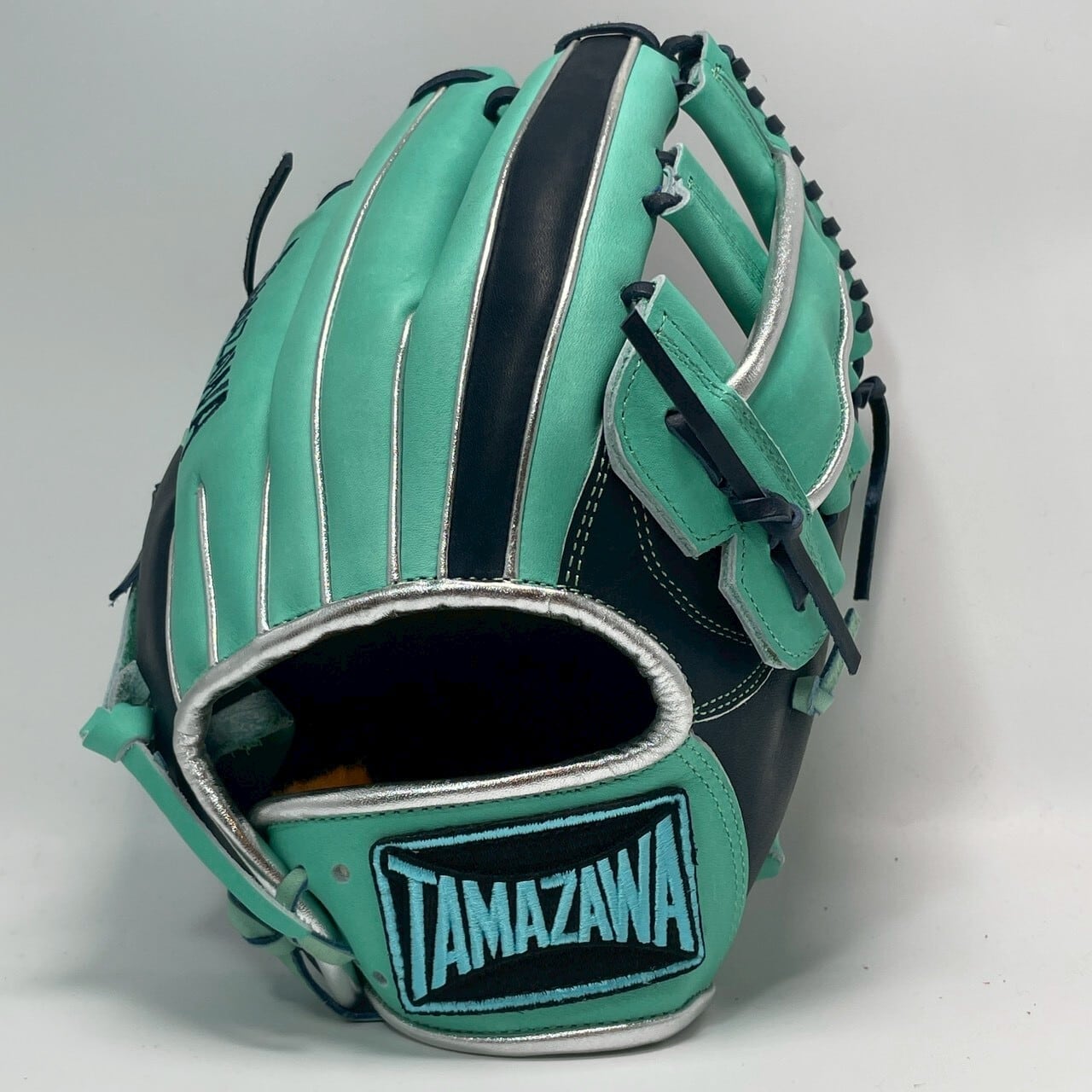 【軟式】玉澤 内野グローブ TG-TG50AD-1 刺繍あり(ターコイズグリーン)|タマザワ_04