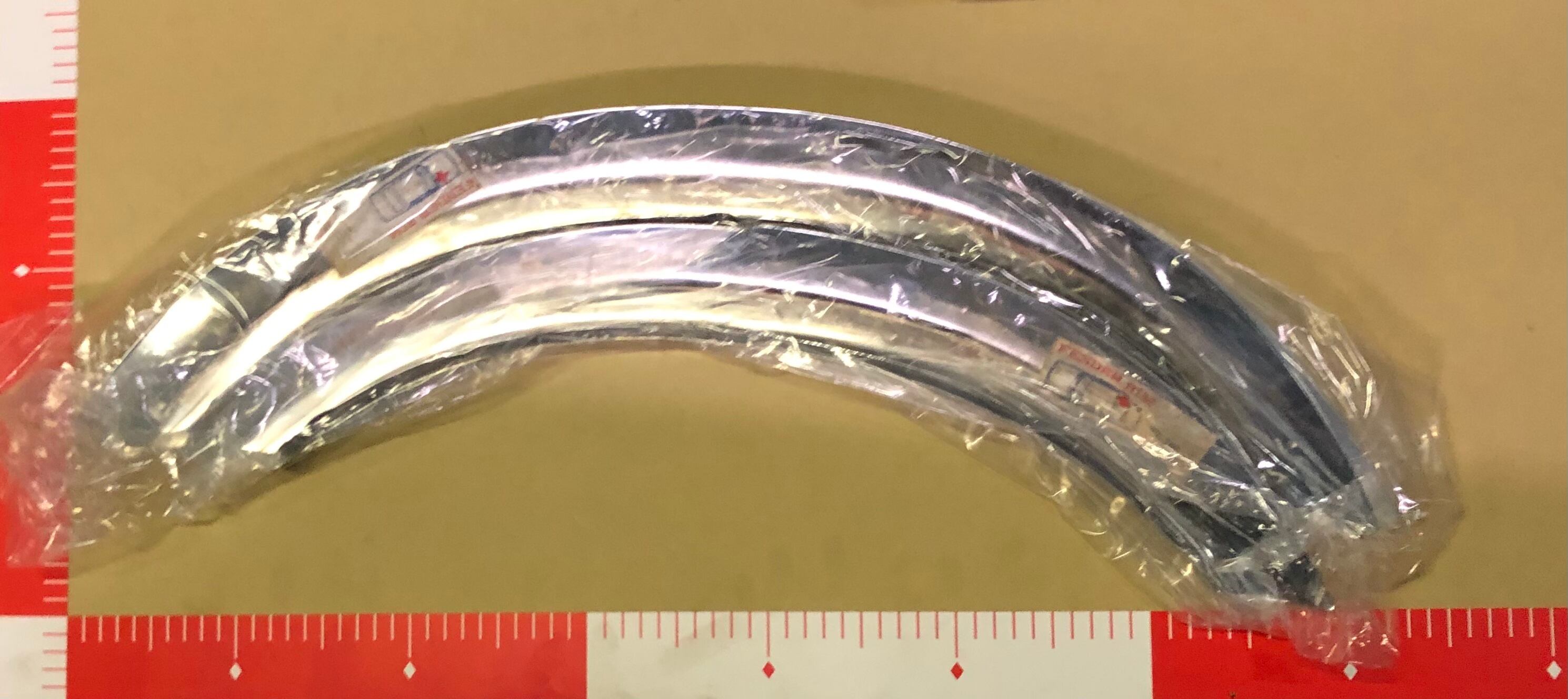 当時物”メッキ フェンダートリム [クラウン MS-130] オーバー