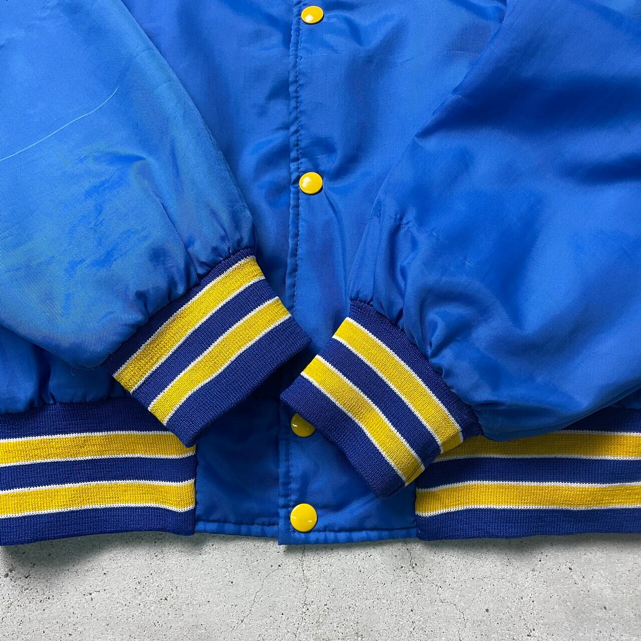80年代 USA製 Holloway ホロウェイ ナイロンスタジャン ブルゾン