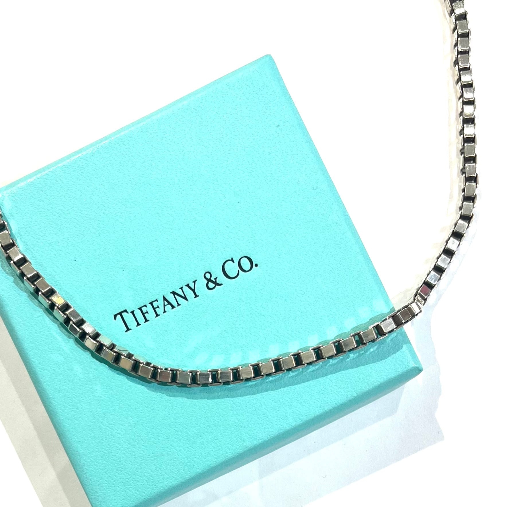 TIFFANY&CO. 】2165 ティファニー名作ベネチアンチェーン ネックレス