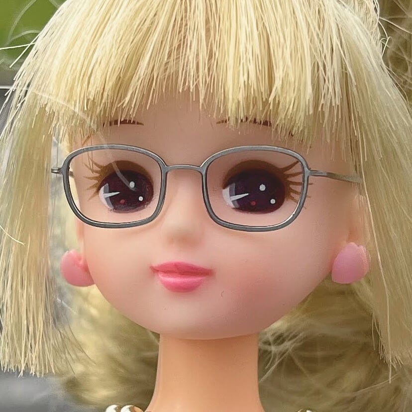 ウェリントンタイプ スクウェア / ポリッシュ仕上げ】チタン製 ドール