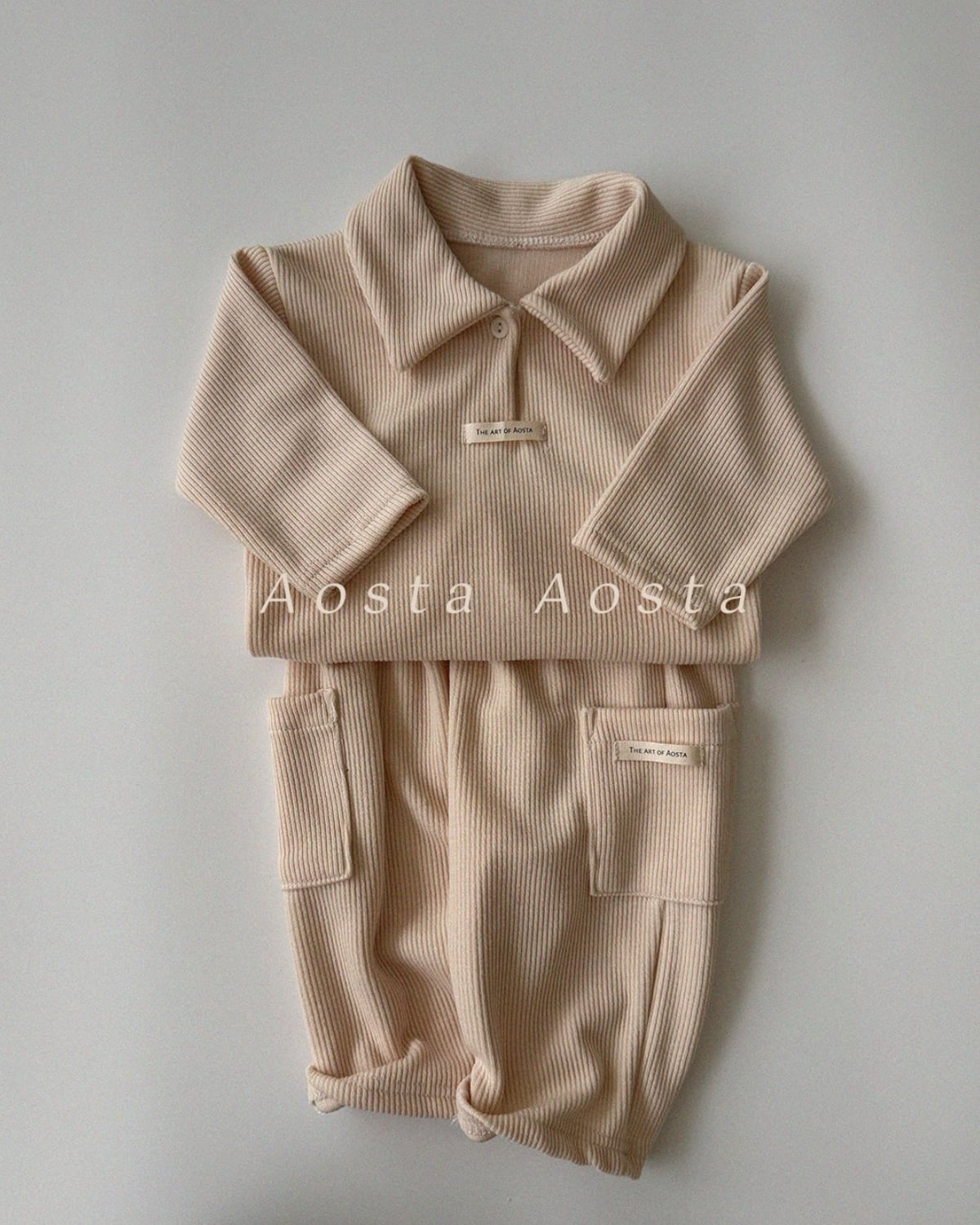 送料無料【予約】/ モルモルTシャツ / aosta