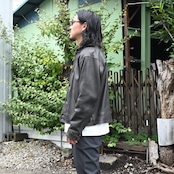 OLD JOE(オールドジョー)PATINA DEERSKIN COSSAK JACKET style