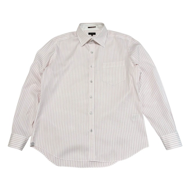 古着 ポールスミス コレクション 長袖シャツ クリーニング済み ピンク Paul Smith COLLECTION メンズ XLサイズ