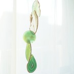 Healing Green 03 - アゲートヒーリングチャイム / Agate Sun Catcher Wind Chime 085