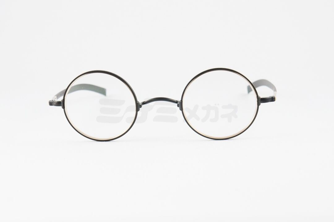 KameManNen メガネ KMN-772 MBK/GD 40サイズ 42サイズ ラウンド 一山
