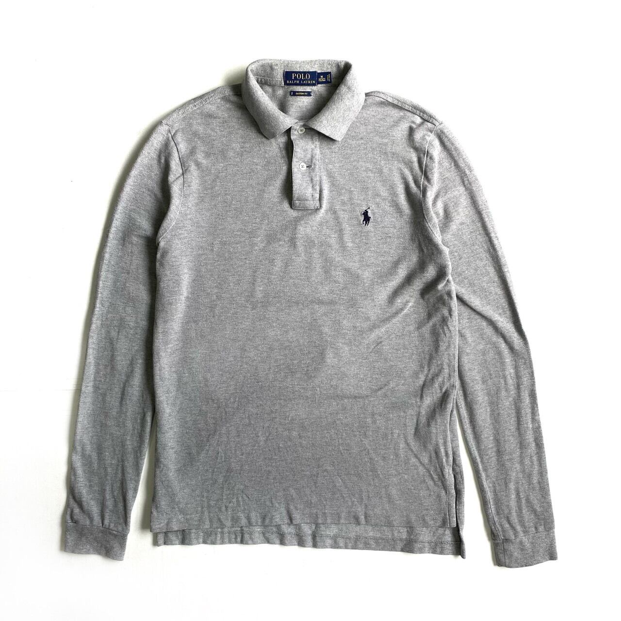 Polo Ralph Lauren ポロ ラルフローレン ワンポイント 刺繍 鹿の子 長袖ポロシャツ メンズm 古着 グレー ポロシャツ Sa24 Cave 古着屋 公式 古着通販サイト Polo Ralph Lauren ポロ ラルフローレン ワンポイント 刺繍 鹿の子 長袖ポロシャツ メンズm 古着 グレー ポロシャツ Sa24 Cave 古着屋 公式 古着通販サイト