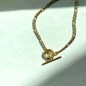 ＜stainless＞ Kihei Figaro gold bracelet