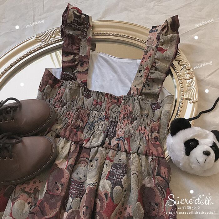 Bearゴブランワンピース Sucredoll Bearゴブランワンピース Sucredoll