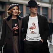 T-shirt -フラミンスニーカー 4109