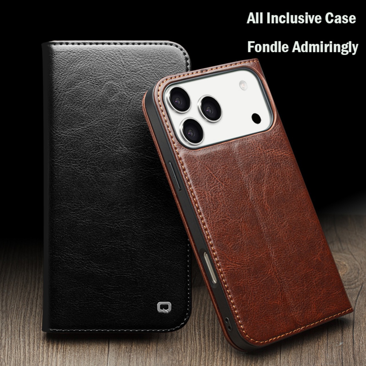 ◆iPhone 17/Pro/Pro Max/Air◆ Genuine Leather Stitching Classic Flip Case / 本革 ステッチ 手帳型 フリップ クラシック スマホケース