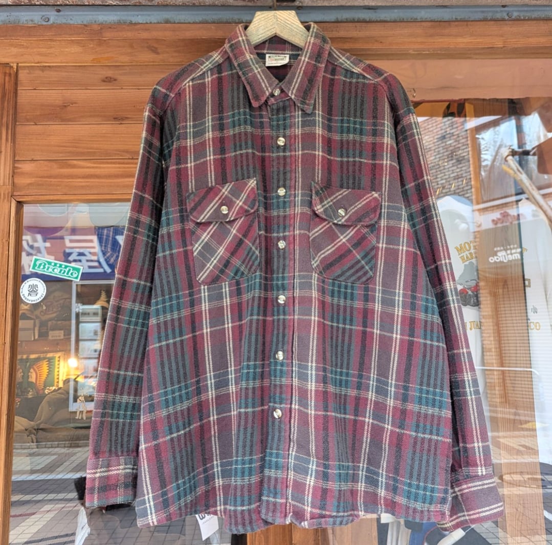 five brother heavy flannel shirt usa製!! 小岩店