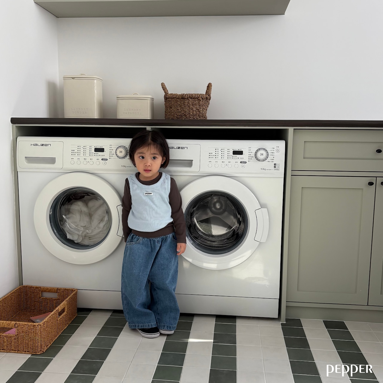 PEPPER 26/SP Ribbed basic T-shirt