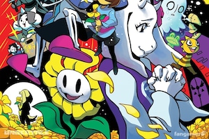 「UNDERTALE」 5周年記念ポスター by Fangamer