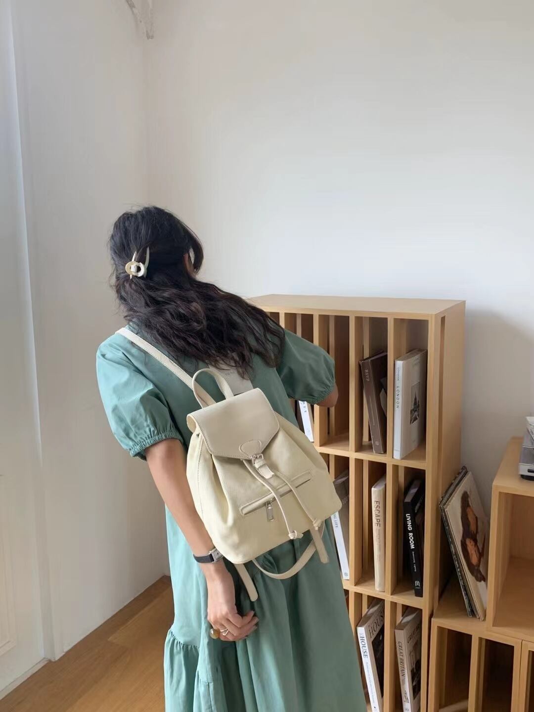 バイカラーリュックサック　AS105-305-1