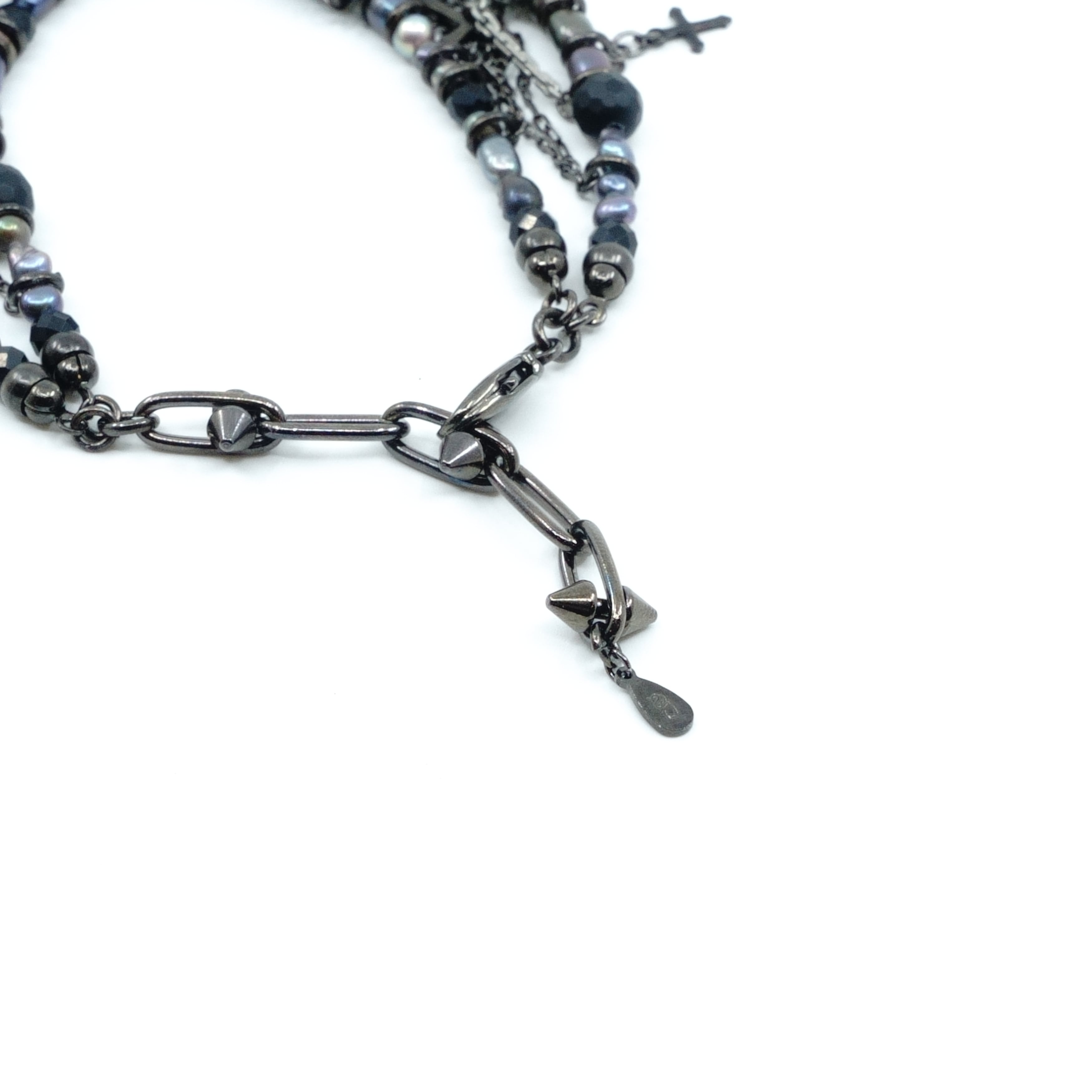 gunda ジャンクヘブン ブレスレット gunda [ガンダ] JUNK HEAVEN BRACELET 24-1/Spinel＜ジャンクヘブン