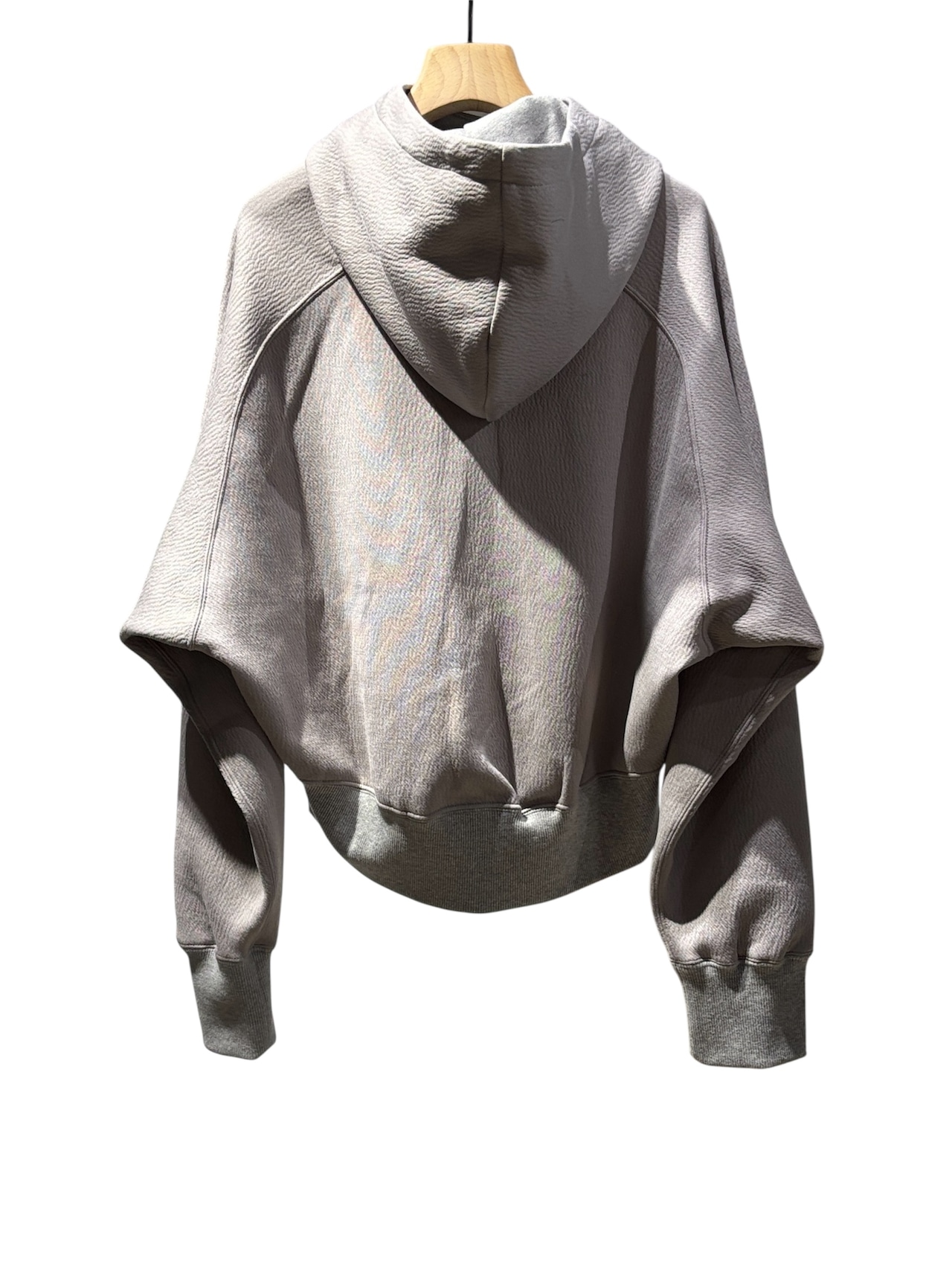 【26SS】Mame Kurogouchi マメ クロゴウチ /  Double Face Jersey Relaxed Hoodie - 2